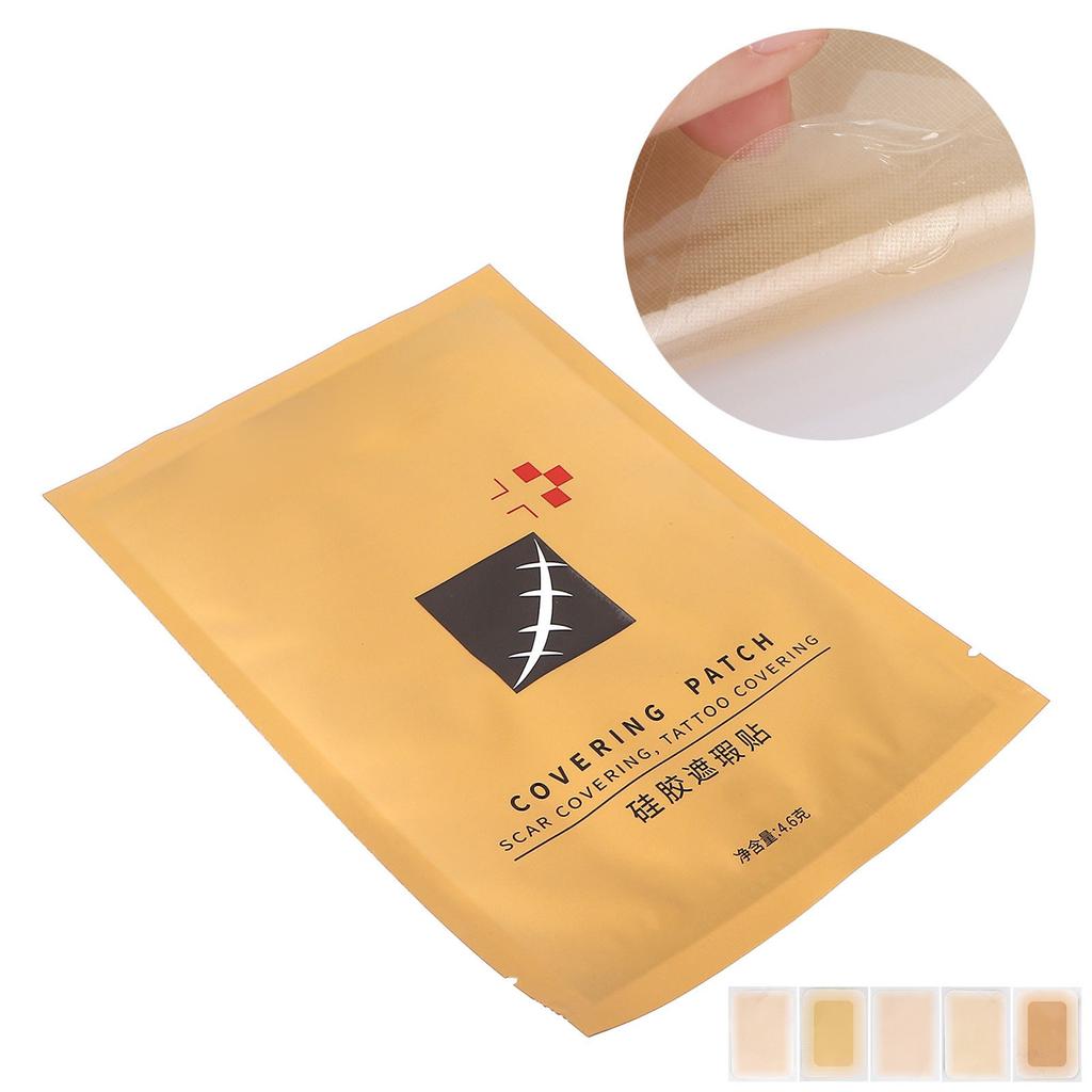 Scar Covering Sticker Waterproof Tattoo Concealing Flaw Tape for Arm Leg Face Finger Body Skin
