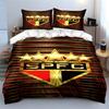 Golden stars and "SPFC" emblem. Bedding sets Duvet cover sets Duvet covers Pillowcases(1*Duvet Cover 2*Pillowcases without duvet insert)