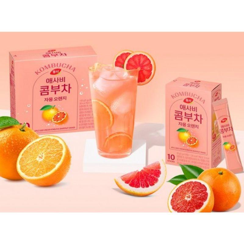 Dongsuh Apple Cider Vinegar Kombucha Grapefruit Orange 5g X 30 Sticks