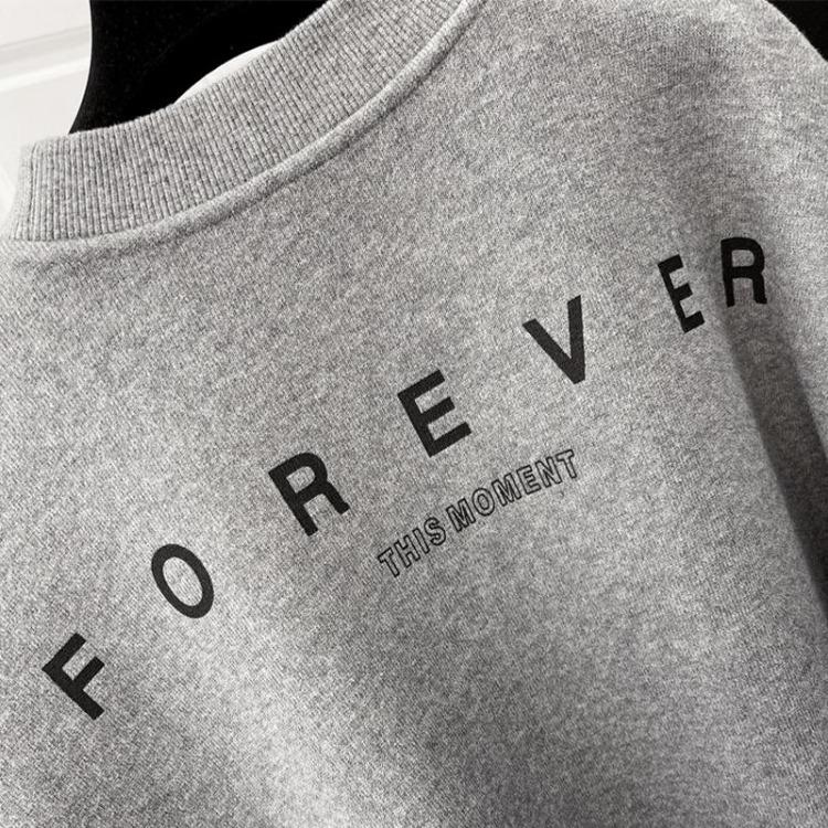 Damenmode Lockeres Bären-Sweatshirt Lässig Plus Fleece Dreidimensionale Dekoration Top