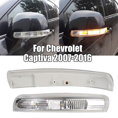 1 gab. Sānu atkārtotāja lampa 12V Atpakaļskata spoguļu gaisma Atpakaļskata spoguļa lampa Chevrolet Captiva 2007-2016 Automašīnai Pagrieziena signāla gaisma
