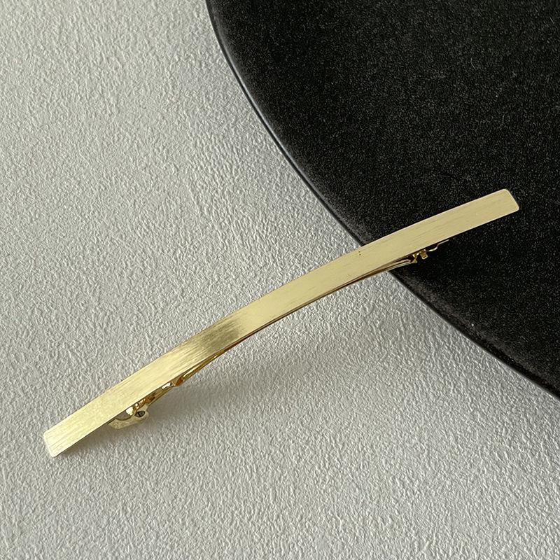 2023 Металлическая заколка для волос высокого класса - Элегантная заколка-автомат для пучка на затылке