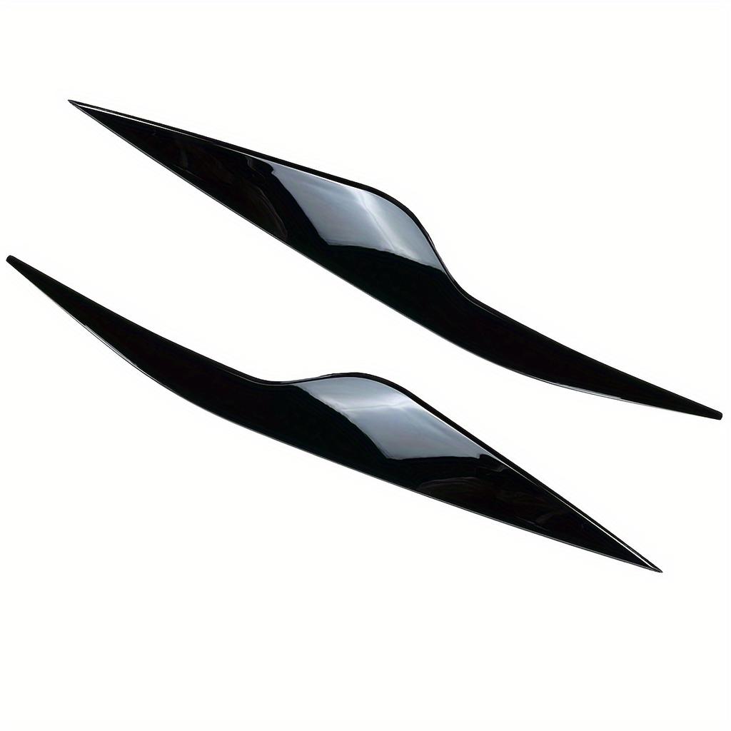 Car Front Headlights Eyebrow Eyelids Trim Stickers Cover For Ford Focus 2 MK2 MK2.5 2008 2009 2010 2011 Headlamp Eyebrow