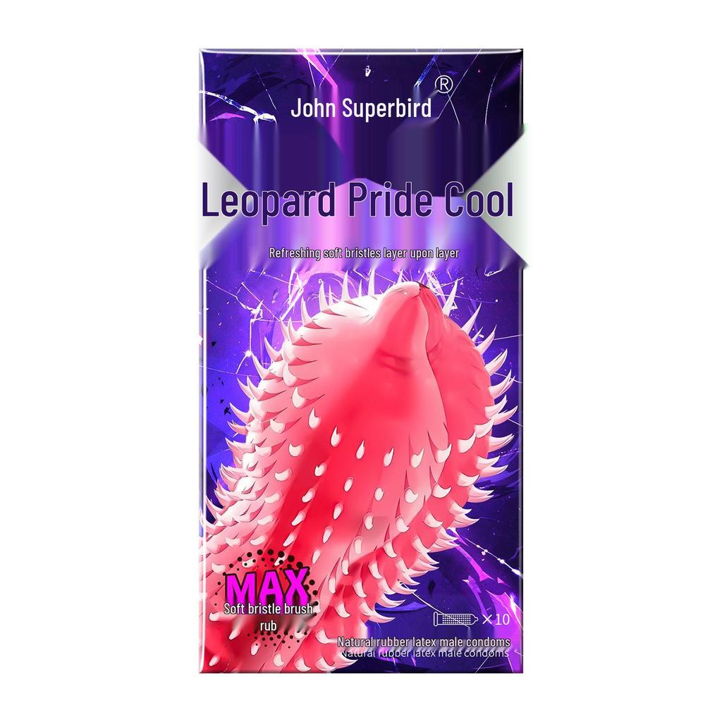 Q-Point Ultra-Thin Nude Feel Condoms with Hyaluronic Acid and Large Particles for Men