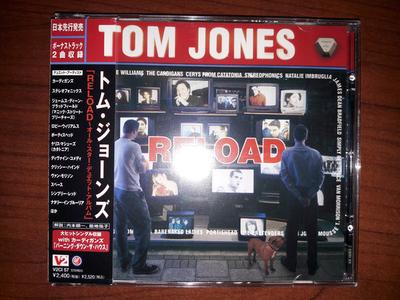 CD TOM JONES  Reload V2CI57 V2 1999 Japan Pop Used