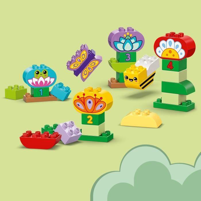LEGO DUPLO Ma ville 10444 Le jardin créatif et les fleurs - Jeu de construction dès 2 ans