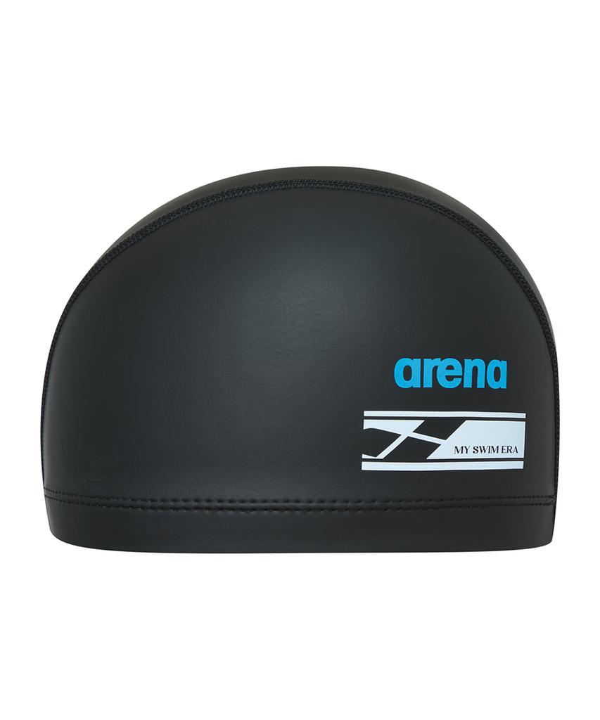 Alena Square Easy Fit Silicone Coated Swim Cap A6Ac1Al01Blk