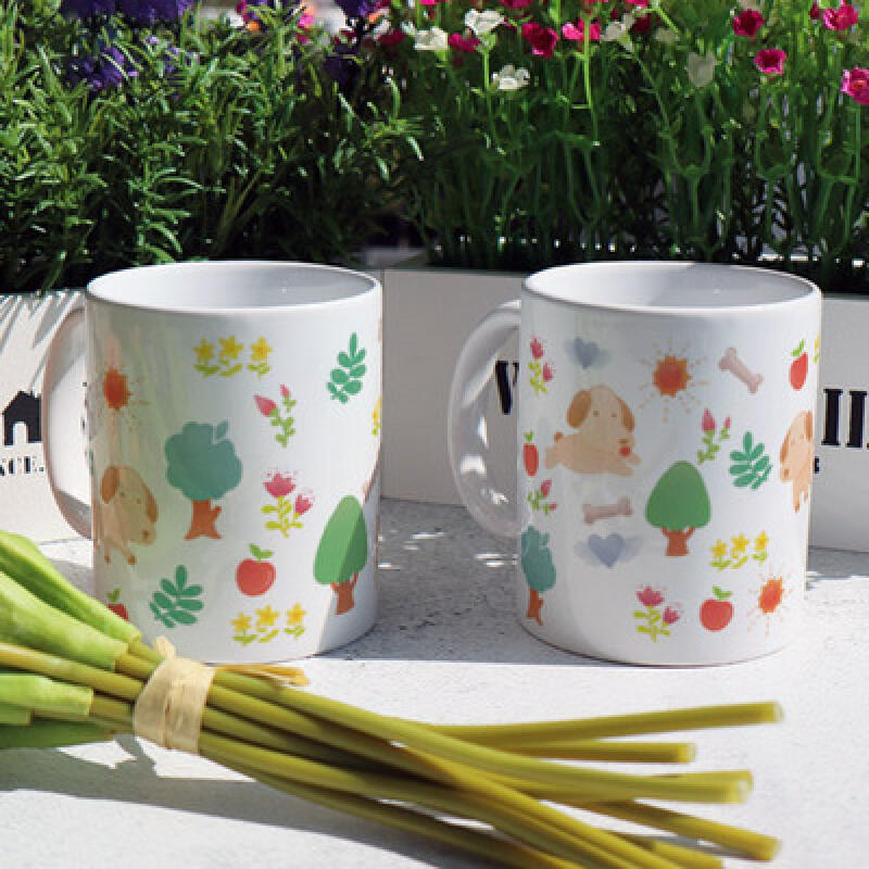 cc665-Design Mug 2p-Cute Puppies