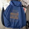 Sports Sweatshirt Men's Spring and Autumn Loose Large Size Hooded Fashion Trend Hooded Pullover Sweatshirt