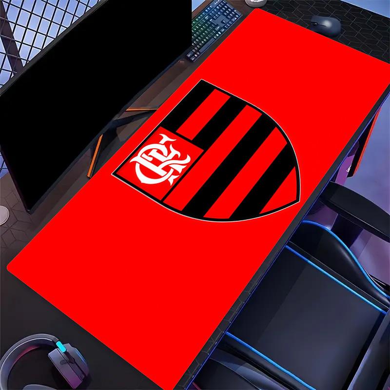 Flamengo Print  Cushion Non-slip Laptop Tablet Big Mousepad XXL Mat Mini PC Playmat With Lock edge