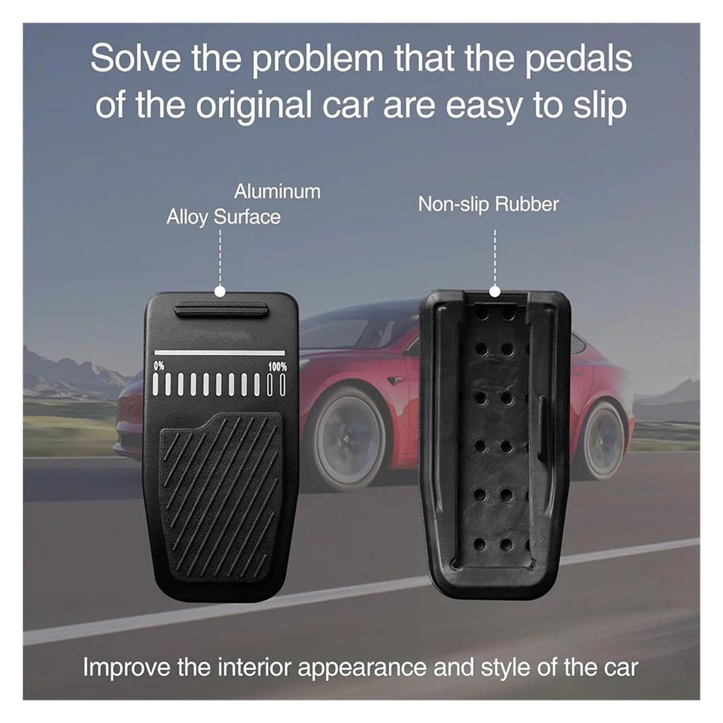 Car Brake Pedals Tesla Model Y Juniper 3 Highland 2021-2025 Non-Slip Aluminum Brake Accelerator
