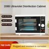208B Armadio Disinfezione UV Macchina Disinfezione Asciugamani per Salone di Bellezza Grande Capacità Attrezzatura di Sterilizzazione in Acciaio Inossidabile