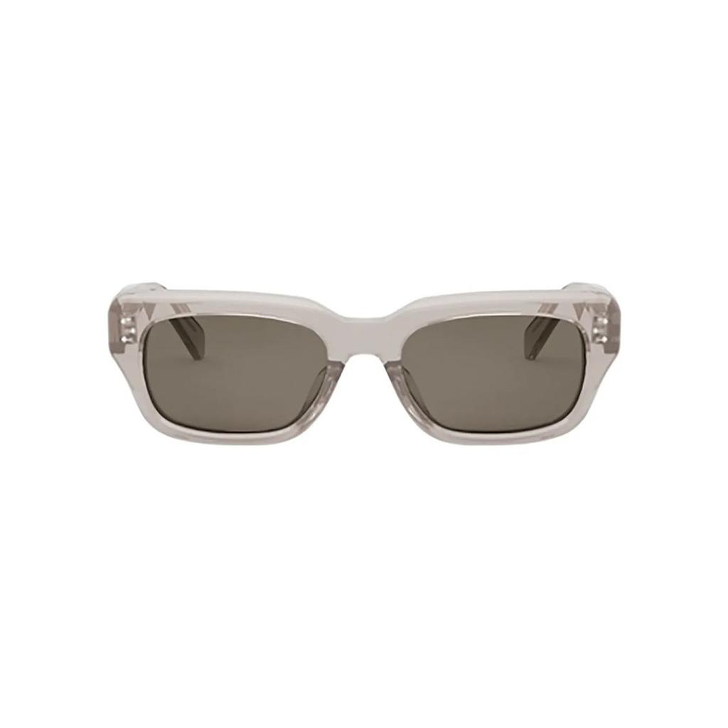 Celine Logo Square Sunglasses Women sunglasses Gray CL40267U59E