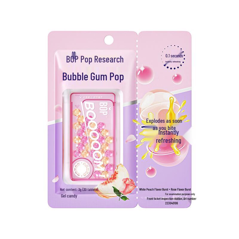 

Bopp Pop Dual Flavor Fresh Breath Gum Beads