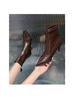 Women's Pointed Toe Stiletto Ankle Boots: Autumn/Winter 2025 - Zipper, Elastic, Versatile, High Heel, Short Tube Design.