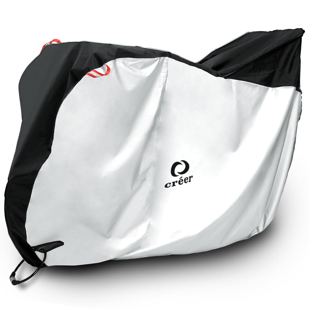 

Водонепроницаемый чехол для велосипеда 2020, Толстый, Непромокаемый, Устойчивый к УФ-лучам, Противоугонный, 210D, с отверстиями для замка и сумкой для хранения (Тип с высокой спинкой)