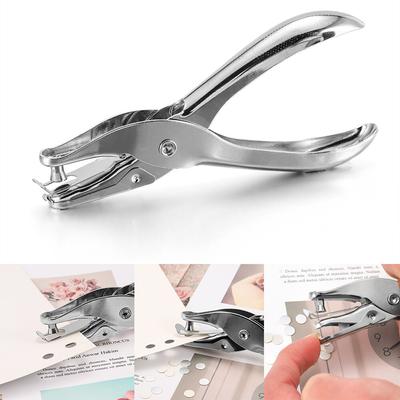 1Pcs Handle Hole Punch Plier Circle Card Cut Sheet Shape Cardmaking Handicraft Tool for Jewelry Making Tools Accessories