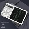 LCD Writing Tablet with Calculator & Stand - Desktop Office Calendar & Message Board