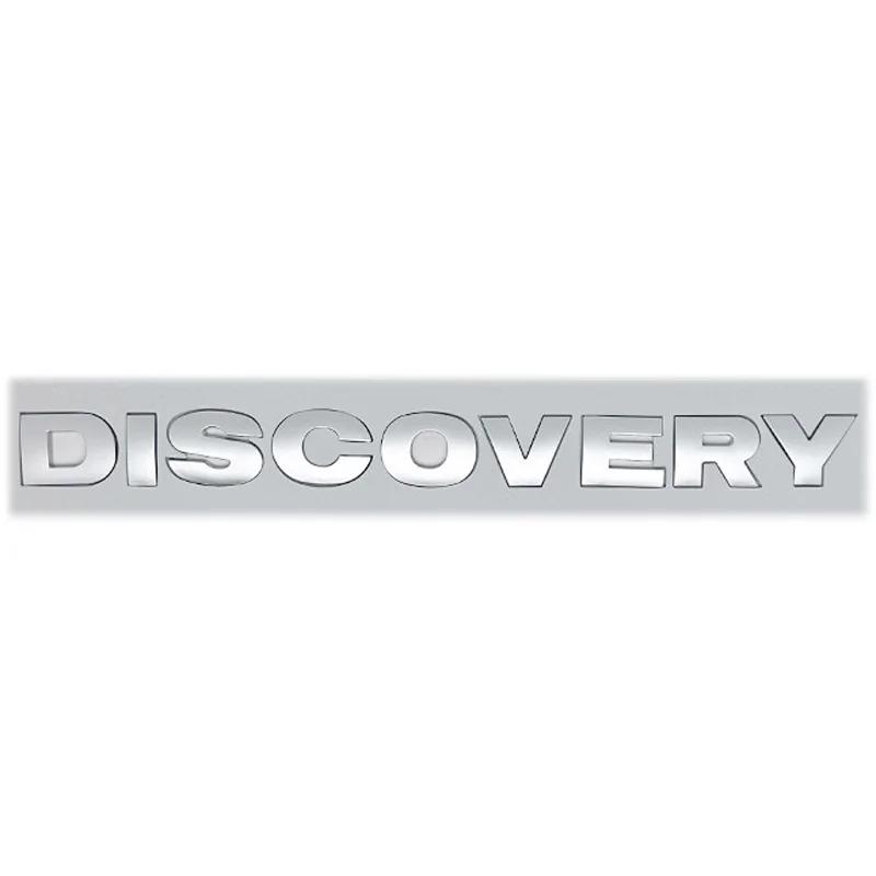 ABS 3D Chrome Car Letters Front Hood Bonnet Logo Badge For Land Rover Discovery Emblem Discovery 4 3 5 2 TD5 Accessories