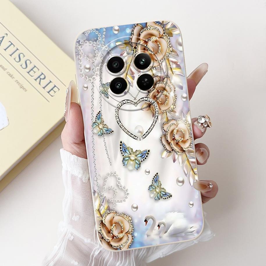 For Realme 12 Pro Plus Case RMX3840 RMX3841 Cover Luxury Marble Soft Silicone Shockproof Funda For Realme 12 12+ 12Pro 12X Coque