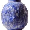 Nordic Minimalist Blue Ceramic Vase for Living Room Flower Arrangements