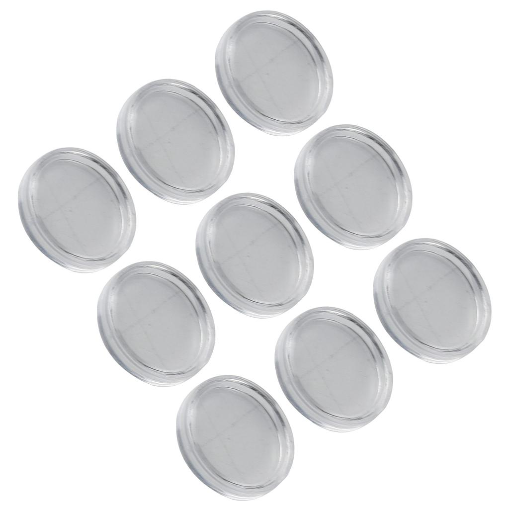 Coin Box Holders 100Pcs Clear Capsules Containers Protective Transparent