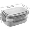 Leak-Proof Lunch Container 3 Layer Salad Box Microwavable Food Storage Box  Worker