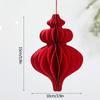 1PC Unfolding Hung Modern Aesthetics Spring Festival Origami Lantern Balcony Eastern Tradition Decorative Magnetic Living Room