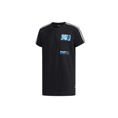 Neo Cartoon Anime Sports Casual Short Sleeve T-Shirt Men Tops Black FR7982