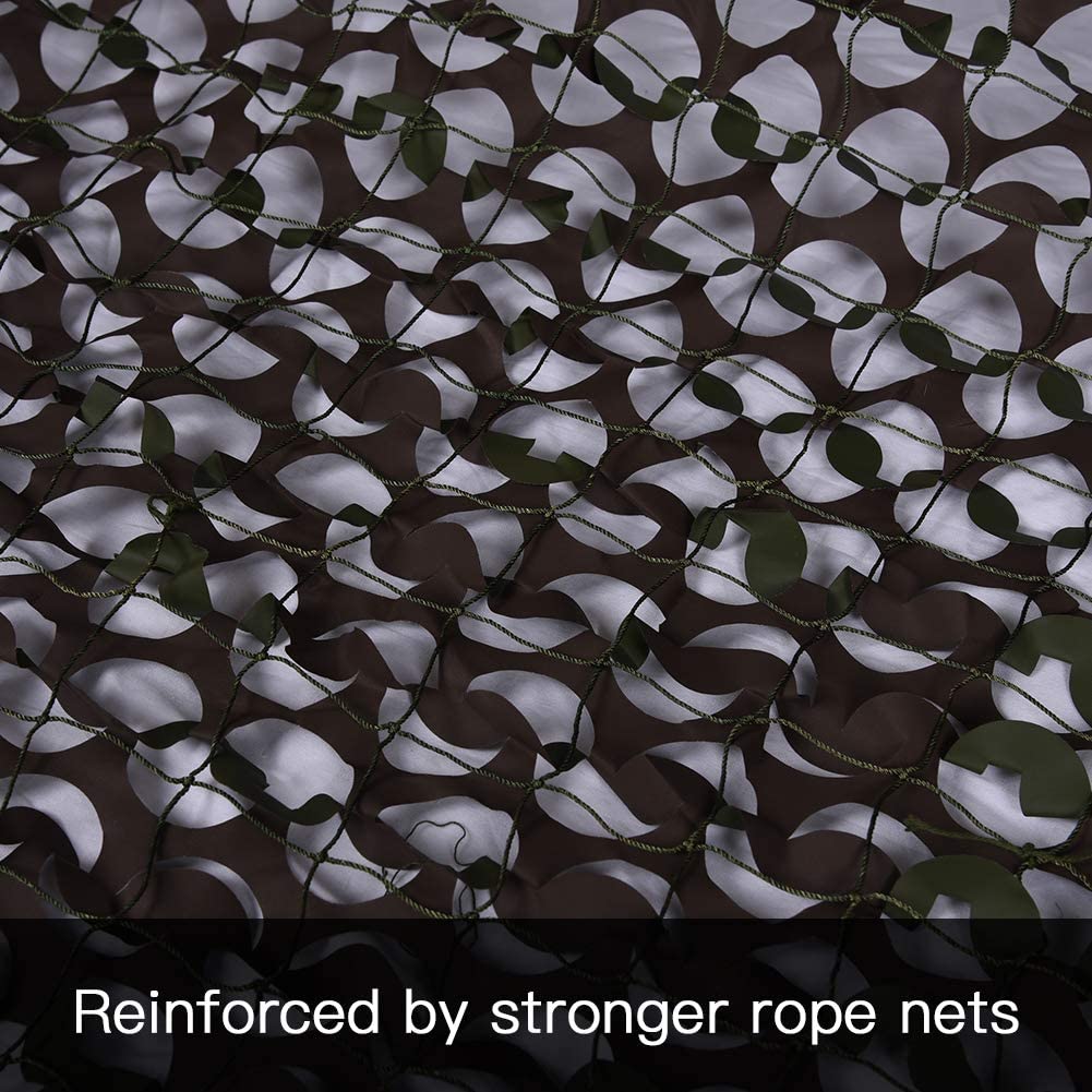 Kylebooker 1.5m Width Fire Retardant Gardening Shade Sails & Nets Camo Blind Material for Deer Hunting, Sunshade, Tree Stand, Party Decorations