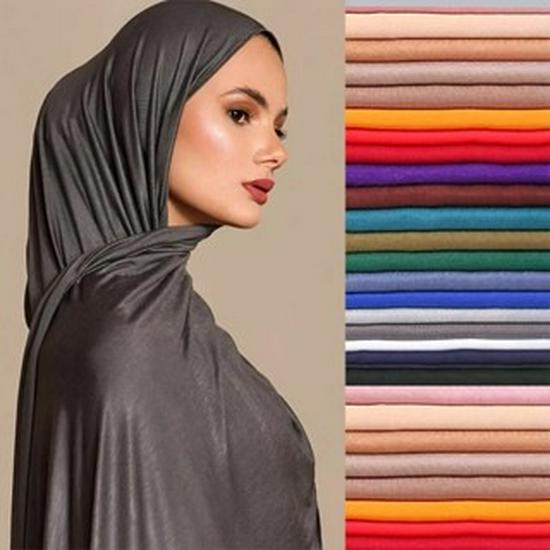Modal Solid Color Long Scarf: High-Quality, Breathable, Soft Handfeel, Mercerized Cotton (YW125)
