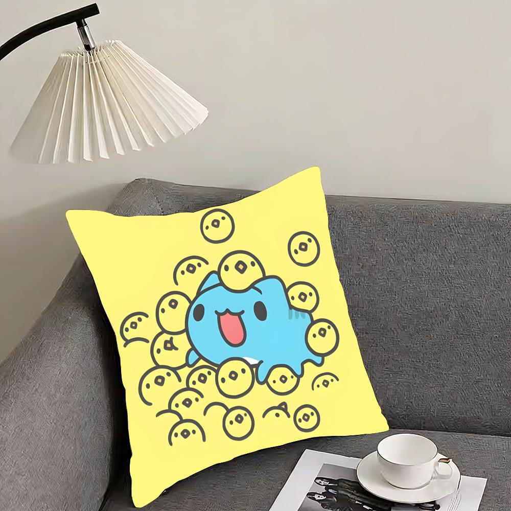 BBugcat CapooS Cute Cushion Cover Pillowcase Ultra Soft Skin Friendly Fabric Cloud Like Comfort Concealed Zipper