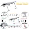 Adjustable Foot Mount with Screws Rubber Pads Solar Panel Mounting Brackets Kit