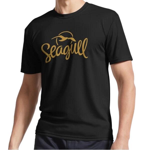 New Seagul Guitars Active Logo T-Shirt Funny Size S to 5XL L