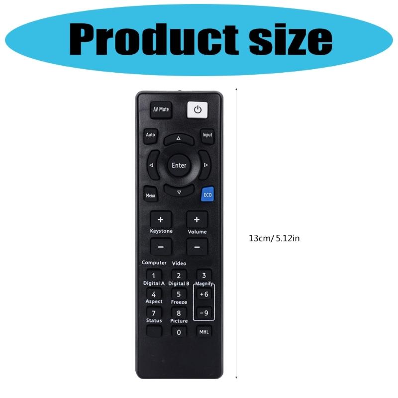 Durability Remote For PJX2440,PJX2650,PJX2670,PJX2680,PJX2690,PJX5461,PJX5770 Projectors No Programming Required