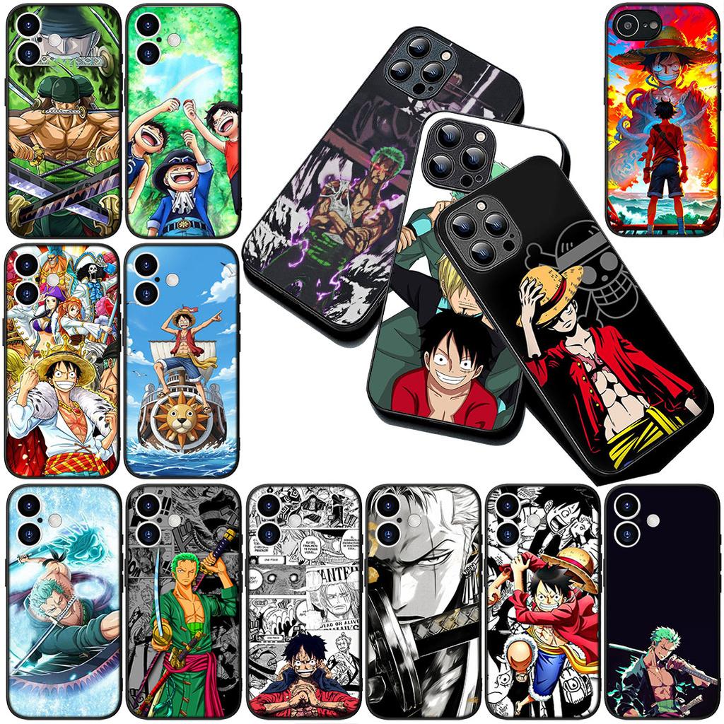 ONE Luffy Roronoa Zoro PIECEs Phone Cover for Samsung Galaxy S25 Edge S26 S24 FE Ultra Plus A08 A18 S25+ S23+ A56 5G Case