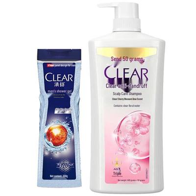Clear Men Balancing Oil Control Body Wash & Anti-Dandruff Shampoo Set