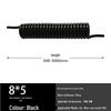 Telescopic Air Hose Set: 8mm/6mm Coil Tube, Scissor Lift Spring, Cylinder Connector Fittings