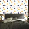 Colorful Clouds, Stars and Moons Wallpaper for Living Room and Bedroom 50x1000