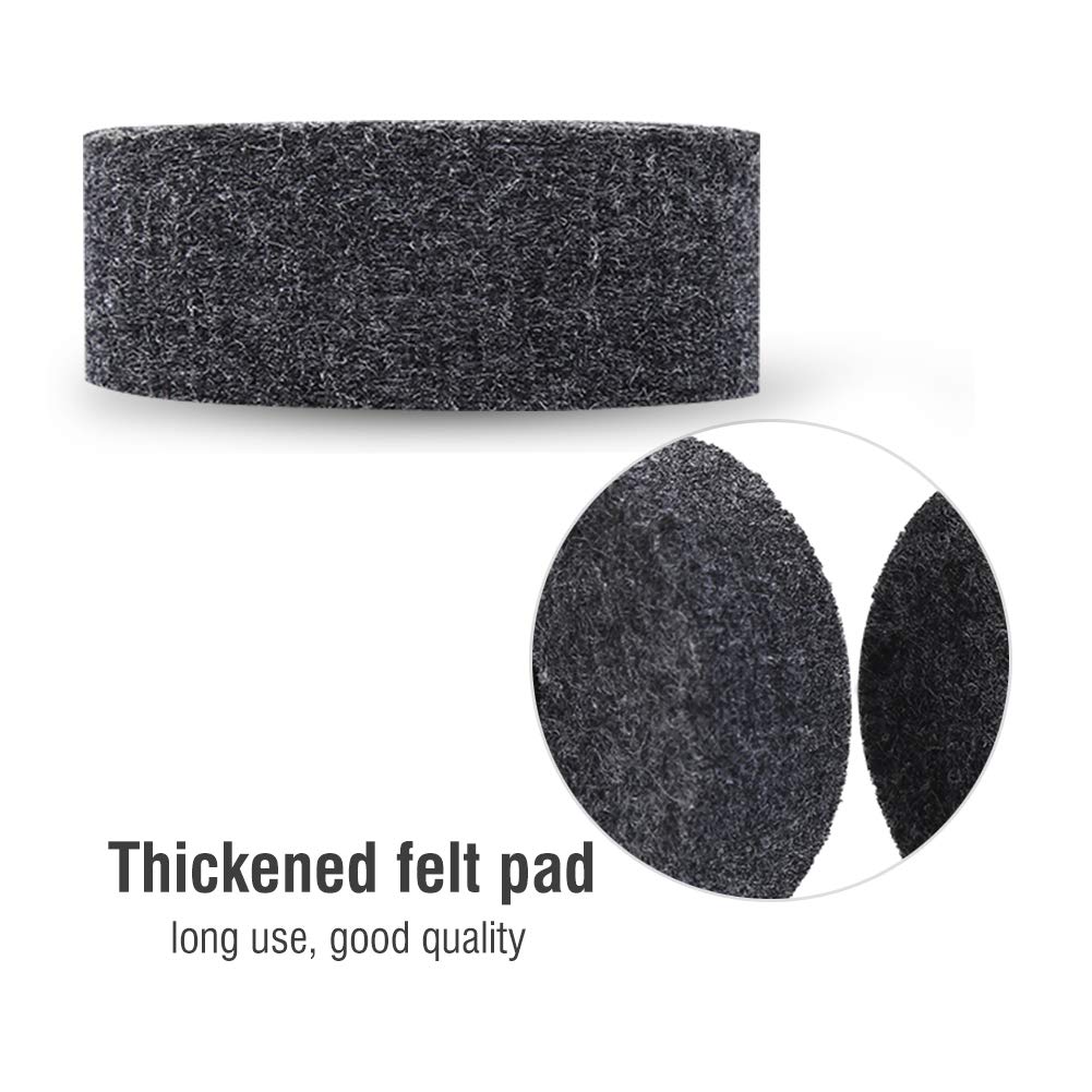 Cymbal Felt Drum Cymbal Felt Cymbal Felt Instrument Gray Pads, Pads, Pads, Easy-to-Use Accessories,