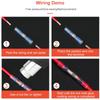 800Pcs Solder Seal Wire Connector Kit Solder Seal Butt Terminal Waterproof Insulated Electrical Wire Splice for Automotive