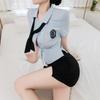 Night listening incense sexy lingerie policewoman uniform temptation hot suit small breasts show big passion no-take pajamas