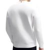 FILA Mens Knitted Spring 2024 New Business Commuter Pullover Simple Casual Sweatshirt Men sweatshirt Standard-White F11M411213F-WT