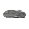 Air Jordan 1 Mid PS Light Smoke Grey Kinder-Sneaker Weiß Anthrazit 640734-078