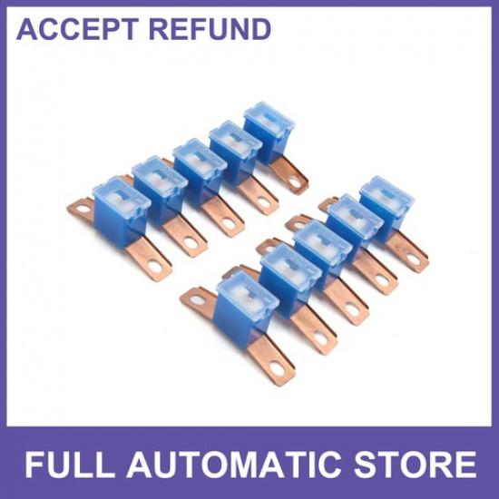 TEN 100A 32V Blue Plastic Cars Vehicle Push-in Type Male PAL Cartridge Fuses