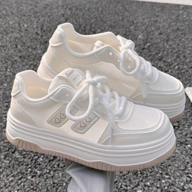 Fashion Fashion Women's Sneakers Lace Up Womens Casual Shoes Mesh Breathable Platform Shoes Autumn 2025 New Women Shoes Non Slip Tenis