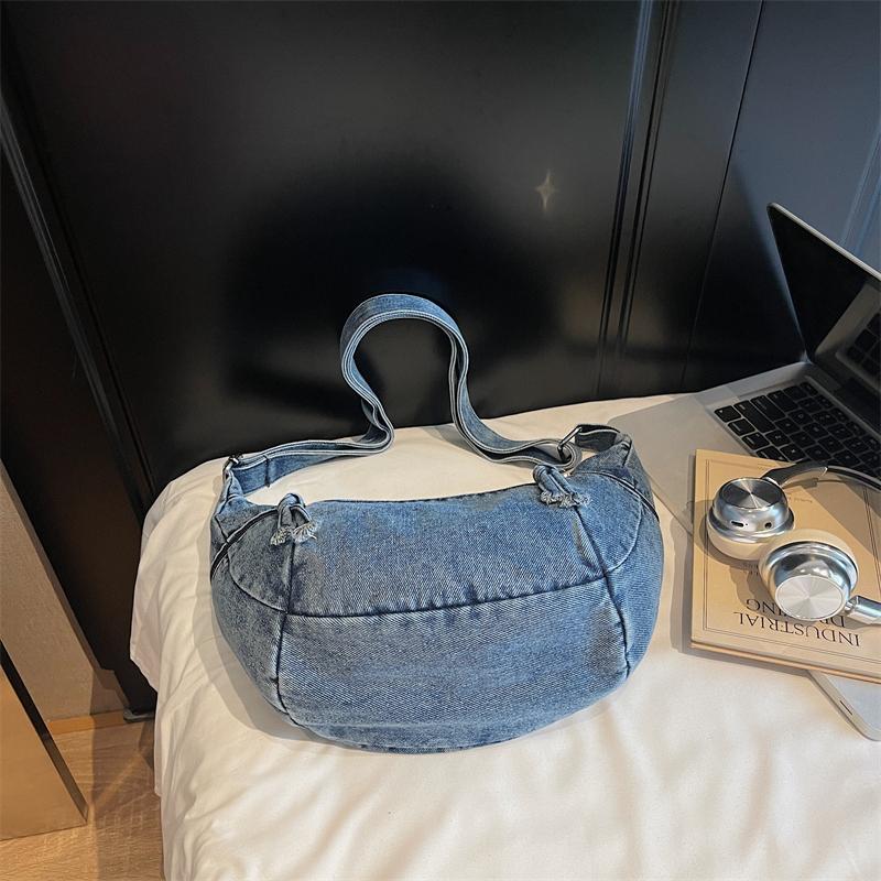 Denim Shoulder Bag Women's Tote Crossbody Bag
