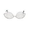 Irregular Rhinestone Eyeglass Frame Vintage Light Luxury Face Eyewear Decoration Party Jewelry Sparkling Crystal Eye Frame