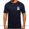 Cool Cat Logo T-Shirt 100% Cotton Minimalist Feline Symbol Tee for Men and Women Streetwear Essentials