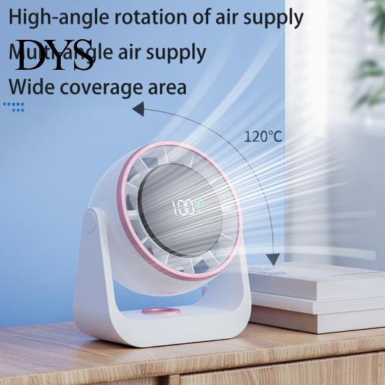 Desktop Airflow Fan for Kitchen Portable Fan, USB Rechargeable Personal Cooling with Adjustable Travel Airflow, Quiet Air Circulator Office Dormitory